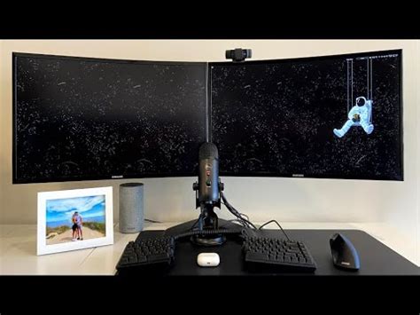 Unboxing Samsung 27-inch Curved Dual Monitors - YouTube