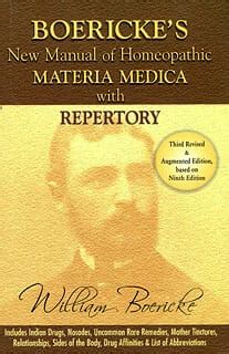 Boerick's Homoeopathic Materia Medica and Repertory - Review