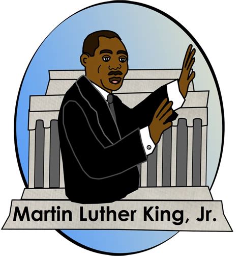 Martin Luther King Jr Clip Art - ClipArt Best