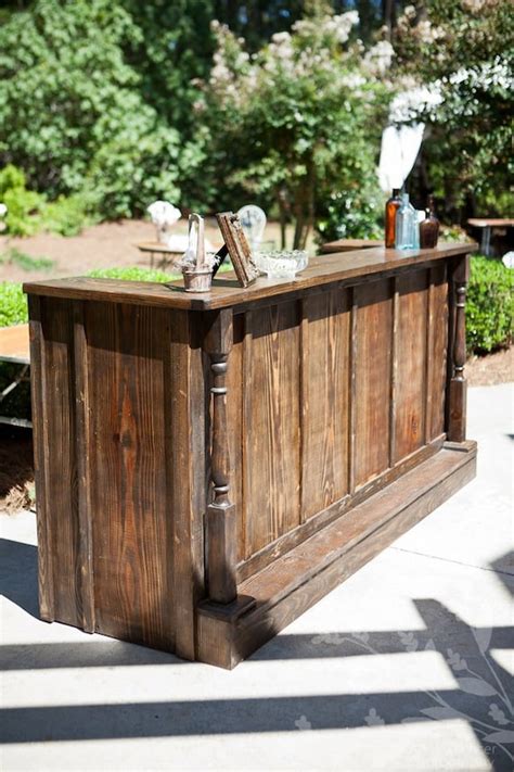 Items similar to Custom Built Rustic Bar on Etsy