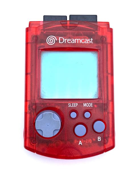 Official Sega Dreamcast Red VMU Memory Card – The Game Island