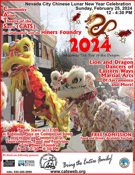 Nevada City Chinese Lunar New Year Parade and Festival – KVMR Community Radio