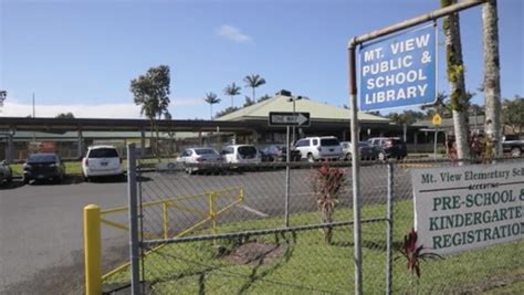 Mountain View Elementary is 'chugging along' despite Maunaloa eruption ...