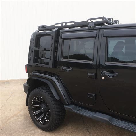 OSJS JEEP WRANGLER JK ROOF RACK- STEALTH SERIES