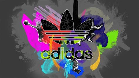 Colorful Adidas Logo - High Definition Wallpapers - HD wallpapers