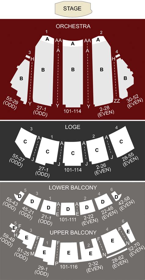 Beacon Theater, New York, NY - Seating Chart & Stage - New York City ...