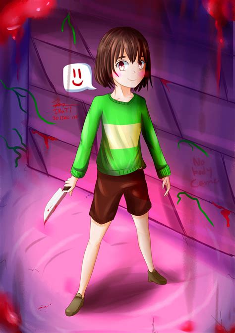 Chara is here... (Undertale fanart) by ivanhandytirta on DeviantArt