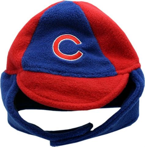 Chicago Cubs Kids Knit Hat Helmet C Logo Block 12600