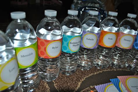 Water Bottle Labels Printable