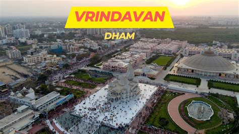 Vrindavan Dham | Prem Mandir | Drone View | Uttar Pradesh Tourism - YouTube