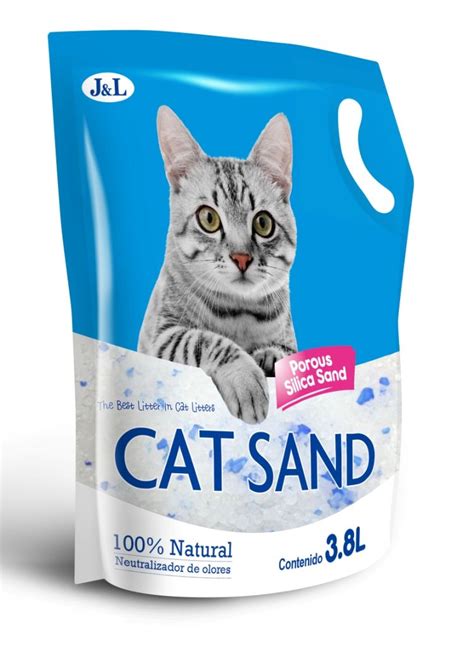 5L silica gel cat litter,2.2kg bag silica cat litter,transparent silica gel litter,blue yellow ...