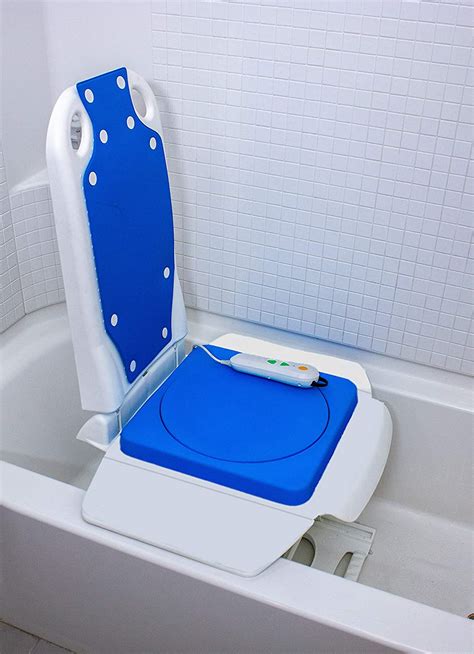 Your Medical Store Premium Electric Bath Lift Padded Swivel Seat Power ...