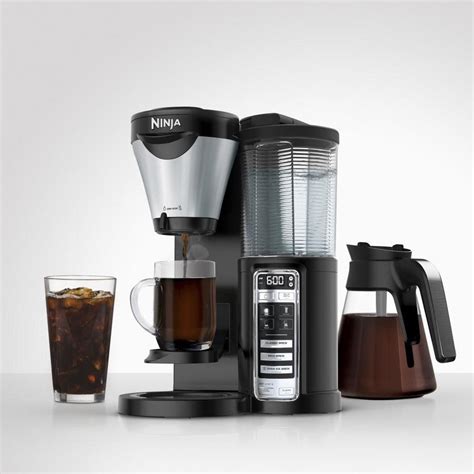 Ninja Coffee Bar 8-Cup Black Programmable Coffee Maker at Lowes.com