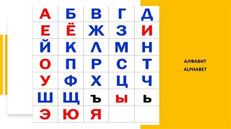 Russian Alphabet Printable Pdf