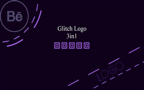 After Effects - Glitch Logo 3in1 #321893 - TemplateMonster