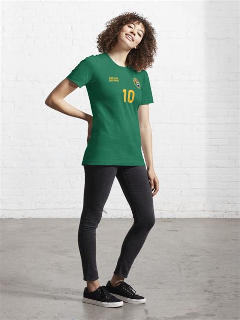 "South Africa National Football Team Soccer Retro Jersey Bafana Bafana ...