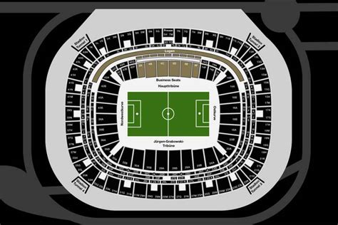 Stadionplan - Deutsche Bank Park