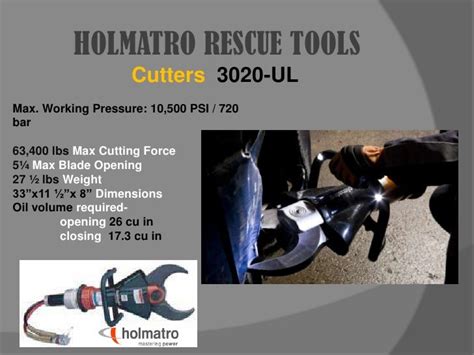 Holmatro Rescue Tools