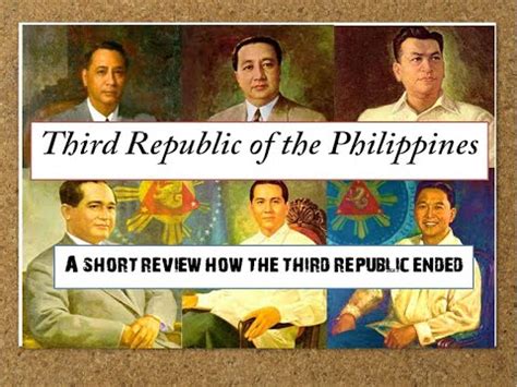 Review: How the Third Republic of the Philippines Ended - YouTube