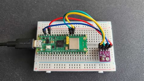 BME280 Sensor With Raspberry Pi Pico W Using MicroPython Code