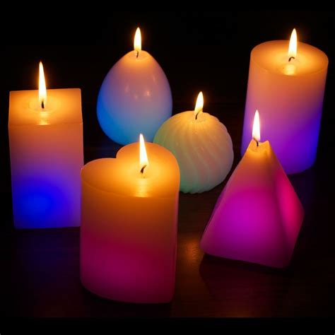 Glo-Wax Colour Changing Dreaming LED Magic Candle in 2020 | Candle magic, Candles, Best candles