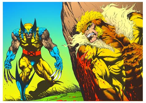 Wolverine Vs Sabretooth Wallpapers - Wallpaper Cave