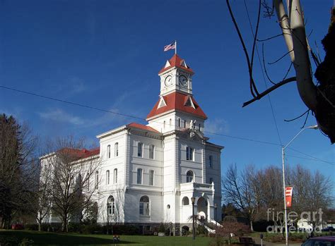 Benton County Oregon Courthouse Photograph by Charles Robinson - Pixels