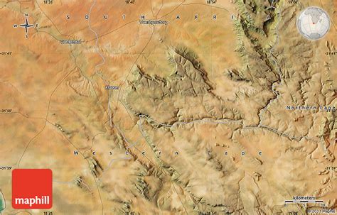 Satellite Map of Vredendal