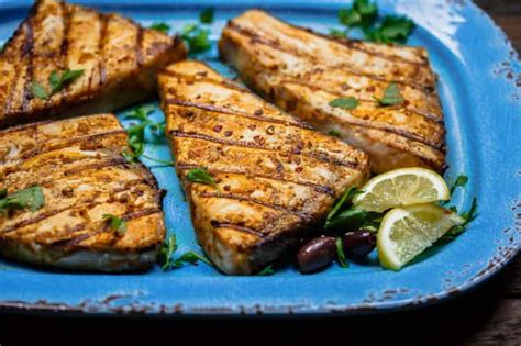 Grilled Swordfish Recipe (step-by-step tutorial) - The Mediterranean Dish