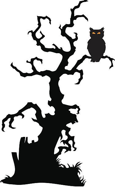 Owl Tree Silhouettes Illustrations, Royalty-Free Vector Graphics & Clip ...