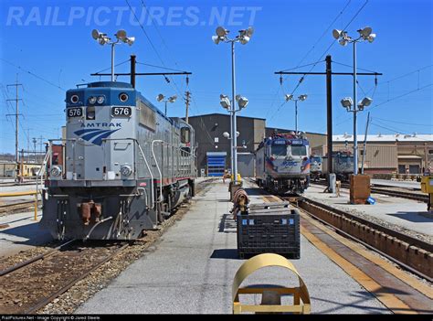 AMTK 576 Amtrak EMD GP15 at Wilmington, Delaware by Jared Steele | Amtrak, Wilmington, Delaware