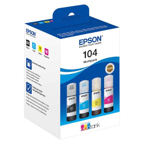 Buy Genuine Epson EcoTank ET-2710 Multipack Ink Bottles | INKredible UK