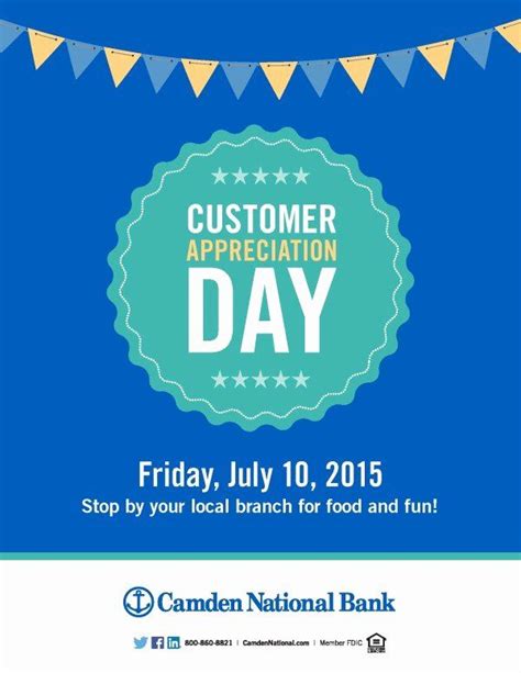 Customer Appreciation Day Flyer Template Awesome Membership Appreciation… | Customer ...