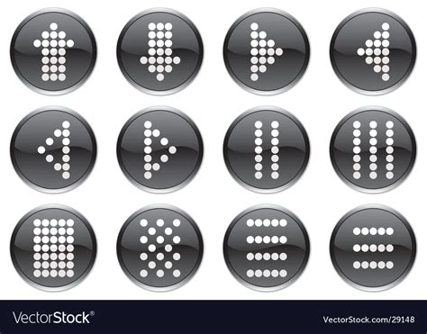 Matrix symbols icon Royalty Free Vector Image - VectorStock