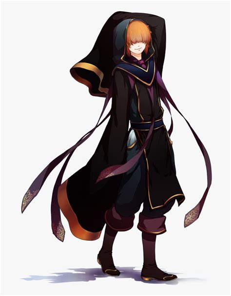 Anime Wizard Png - Anime Mage Male, Transparent Png - kindpng