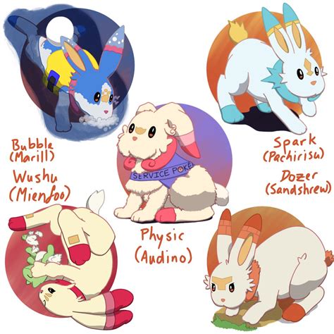 Scorbunny Field egg group variants, set #3 : r/pokemon