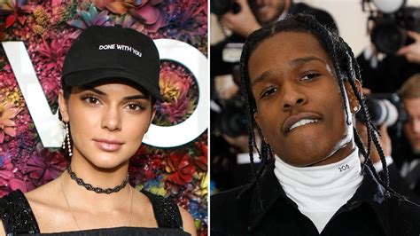 A$AP Rocky Helps Kendall Jenner Apply Lip Balm | Teen Vogue