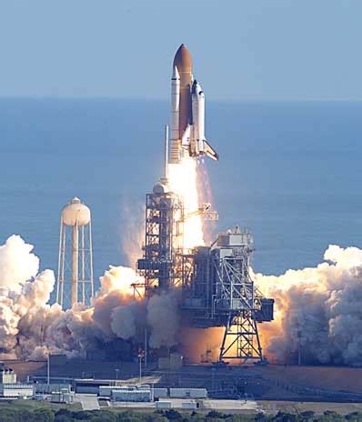 Spaceflight Now | STS-107 | Shuttle Columbia rockets into orbit for science flight