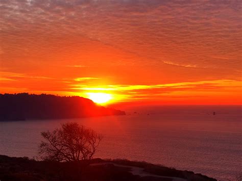 San Francisco sunset today. Pic taken at Baker Beach : r/sanfrancisco