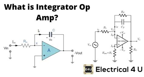 Integrator Circuit Using Op Amp Theory