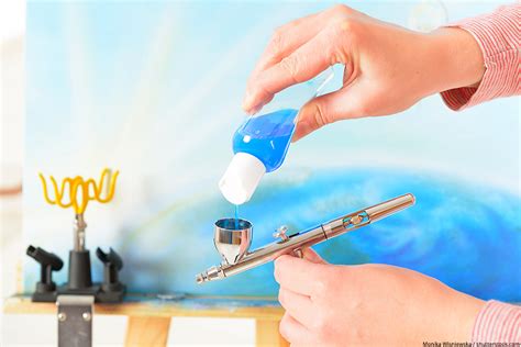 How To Turn Acrylic Paint Into Airbrush Paint – View Painting