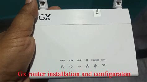 GX ROUTER 2.4GHZ I Easy Configuration - YouTube