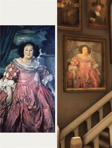 The portrait of the fat lady used in the first movie can be found in the grand staircase : r ...