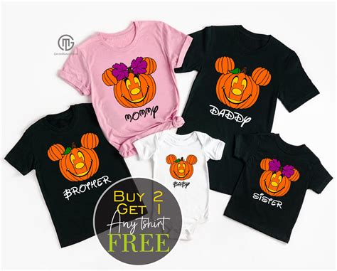 Disney Halloween Shirts Disney Halloween Family Shirts | Etsy