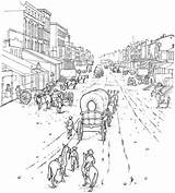 Coloring Pages Prairie sketch template