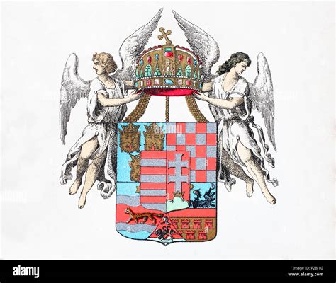 The coat of arms of hungary kingdom hi-res stock photography and images ...