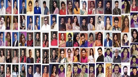 Bigg Boss Tamil - Season 1, 2, 3, 4 & 5 - Comparison of all contestants - YouTube