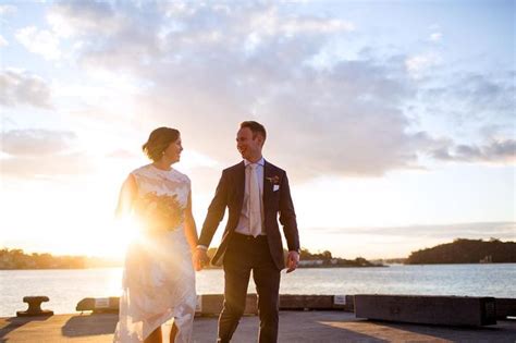 Belinda & Alan - Yesterdays beautiful wedding at @sydneytheatreco Bar at the end of the Wharf ...