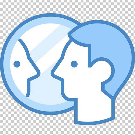 Mirror Computer Icons Reflection Person PNG, Clipart, Area, Blue, Circle, Color, Communication ...