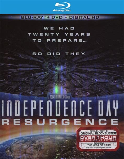 Independence Day: Resurgence (Blu-ray + DVD + UltraViolet) (Blu-ray ...